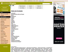 Tablet Screenshot of drogas.netsaber.com.br