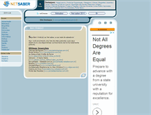 Tablet Screenshot of dicionariodeportugues.netsaber.com.br