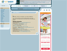 Tablet Screenshot of curiosidades.netsaber.com.br
