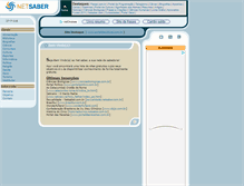 Tablet Screenshot of letras.netsaber.com.br