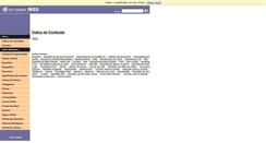 Desktop Screenshot of inss.netsaber.com.br